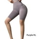 thumbnail image 3 of Pantalones cortos de yoga de Cintura alta para mujer Minnieouse color Púrpura, 3 of 6