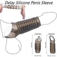 thumbnail image 1 of Funda de silicona para pene de seguridad Juguetes sexuales para hombres Retraso de la eyaculación Juguetes eróticos Bdsm Parejas Juegos para adultos Castidad Mujeres Sex Shop Juguetes (2 piezas) XianweiShao 8390611720841, 1 of 1