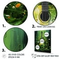 thumbnail image 3 of Designart "Grass Green Melodies On Guitar I" Music Canvas Wall Art, 3 of 7