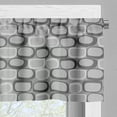 thumbnail image 3 of Ambesonne Abstract Valance Pack of 2, Stone Wall Pattern, 42"X12", Grey Pale Grey, 3 of 5