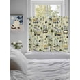 thumbnail image 3 of Cartoon Tractor Living Room Curtains 2 Panel, Cute Green Digger Shovel Truck Rustic Cafe Window Treatment, Farmhouse Bedroom Bathroom Kitchen Curtains Drapes 104"x45", 3 of 6