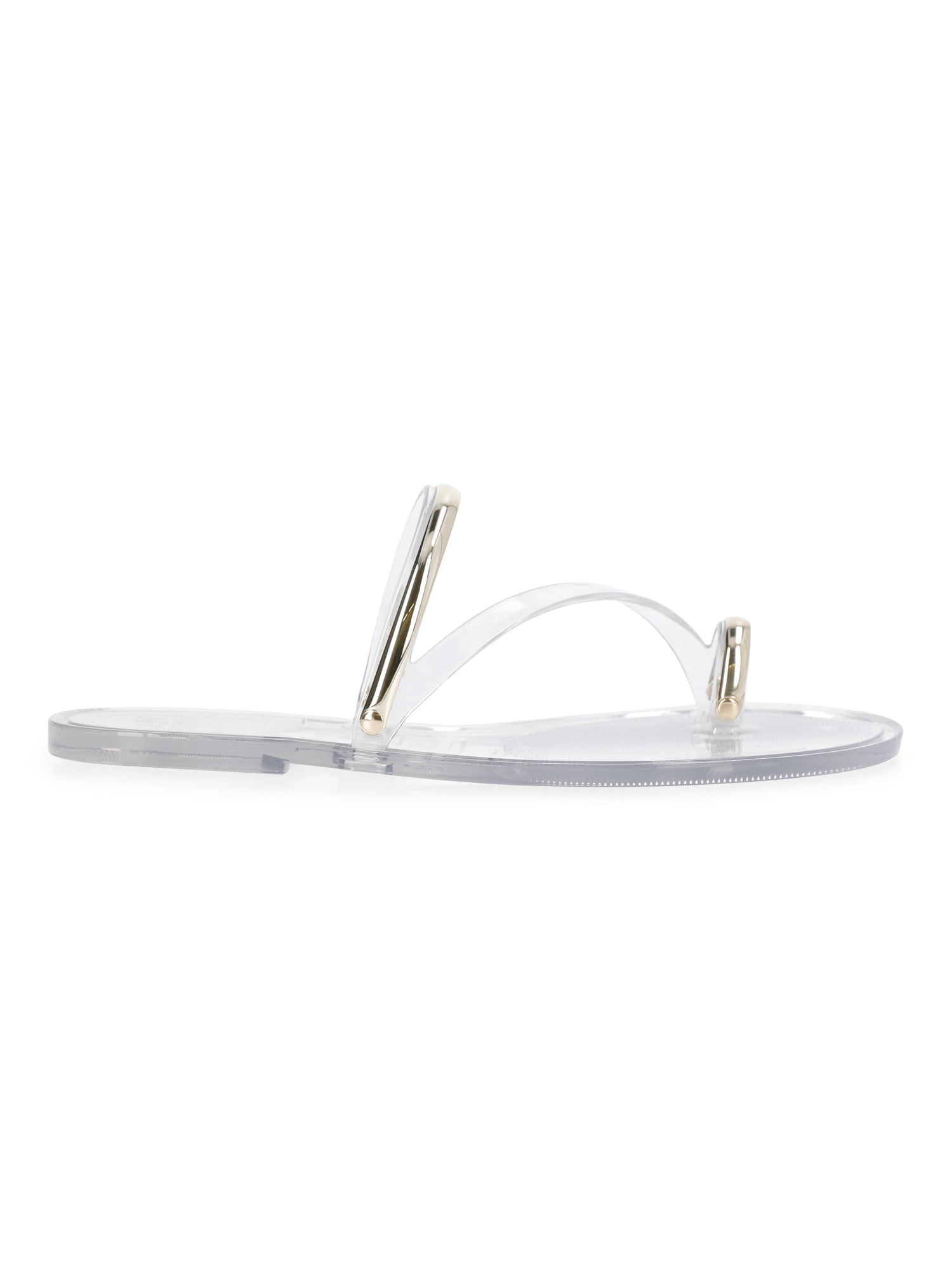 Madden NYC Women's Toe Ring Jelly Slide Sandals