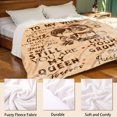 thumbnail image 4 of to My Wife Blanket for Wife Valentine's Day Gift from Husband Romantic I Love You Gifts for Her  Birthday Gifts Throw Blanket  Mother's Day Blanket Travel Blanket 50" x 60", 4 of 5