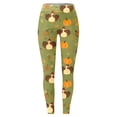 thumbnail image 5 of Thanksgiving Leggings for Women Elastic High Waist Tummy Control Festive Print Tights Pants Workout Yoga Pants, 5 of 5