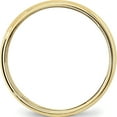 thumbnail image 2 of 10K Yellow Gold 10Ky 6mm Milgrain Half Round Band Size 9 Made In United States 1m060-9, 2 of 5