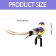 thumbnail image 3 of 12 PCS Bird Themed Miniature Tree Ornaments Set Adorable Garden Animal Decorations For Home Perfect For Small Trees Seasonal Celebrations, 3 of 7