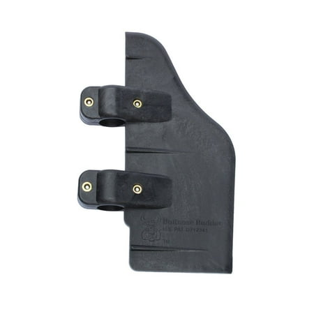 Pontoon Style Boat Guide - Rudder Kit for 24-55 Thrust Trolling Motors: Bullnose Rudder Clamp on Accessory for Pedal Boats, Pontoons, Kayaks, or Canoes