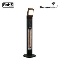 Outdoor Pedestal Heater, Black, 1500W