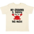 thumbnail image 3 of Inktastic Grammy and Pappy Love Me Boys or Girls Toddler T-Shirt, 3 of 5