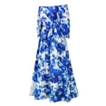 thumbnail image 4 of Sunloudy Vestido de manga larga casual para mujer, estampado a la moda, cuello de barco, vestido largo con cinturón Sunloudy  moda, 4 of 8