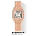 thumbnail image 2 of BS New Watch Chain Watch Card Diya Rome Full Diamond Small Square Watch Female, 2 of 6
