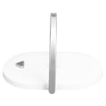 thumbnail image 3 of Mini lámpara de carga blanca con luz nocturna de carga inalámbrica de 15W para dormitorio y sala de estar, 3 of 8