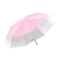 thumbnail image 5 of Umbrella Folding Automatic Umbrella Large Oversized Gradient Sun Umbrella Sunscreen and Rain Protection Dual-Use Women's Sunshade, 5 of 5
