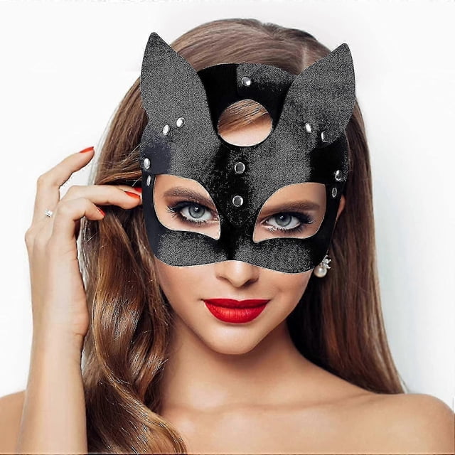 Cat Woman Mask Cat Mask, Masquerade Mask For Women New Year Mask Fox Mask