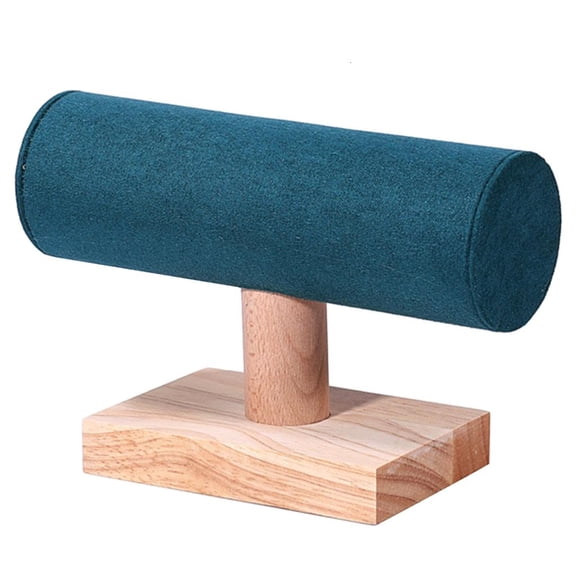 Osdhezcn Headband Presentation Tray Natural Wood Necklace Display Rack Elegant Jewelry Holder Bracelet Accessory Holder for Women