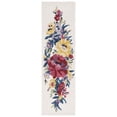 thumbnail image 2 of Safavieh Chelsea Ainsley Floral Runner Rug, Ivory/Rose, 2'3" x 8', 2 of 11