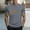 c01Gray, variant on Men's Graphic Tee Crew Neck Short Sleeve Striped T Shirt Loose Breathable Comfortable Summer Casual Tops Red M