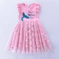 thumbnail image 2 of Baby Girl Clothes 7-8 Years Ruffle Dress Toddler Butterfly Sundress Ruffle Dress Princess Dress Independence Day Dresses Summer Sundress, 2 of 4
