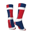 thumbnail image 5 of Funny Novelty Colorful Socks Flag Of The Dominican Republic Patterned Casual Crew Socks, 5 of 7