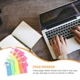 thumbnail image 3 of Miangastore 1000Pcs Page Tab Sticky Tabs Assorted Color Labeling Office Use, 3 of 9