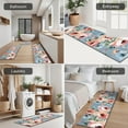 thumbnail image 5 of Pioneer Flower Floral Print Pattern Kitchen Rugs Sets Of 3,Kitchen Runner Rugs Non Skid Washable,Decorative Kitchen Floor Mats for Kitchen,Sink,Laundry,17"x30"+ 17"x47" + 17"x59", 5 of 6