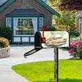thumbnail image 5 of WOBOGO Great White Shark on The Oceans Illustration Mailbox Cover Magnetic for Garden Yard Home Decor Standard Size 25.4×20.78in, 5 of 9
