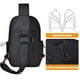 thumbnail image 3 of Ocio al aire libre de gran capacidad mensajero honda mochila hombro pecho bolso senderismo viaje, 3 of 6