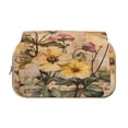 thumbnail image 2 of Sikiie Vintage Floral Butterfly Collage Print Flip Double-layer Pencil Case, All-purpose Stationery Bag for Study and Office, Zipper Design, Unisex, 2 of 7