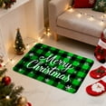 thumbnail image 5 of Tyidzon Christmas Doormat, Outdoor & Indoor 16"X24" Merry Christmas Door Mat Outside Holiday Christmas Rug for Front Door Entryway Floor Mat, 5 of 6