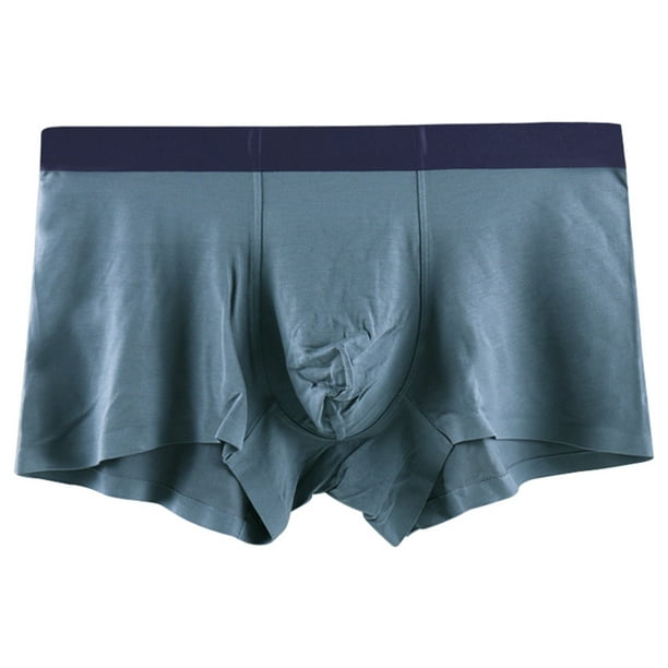 Men Underwear Modal Breathable Soft Trunk Underwear Boxer Brief Sport  Underwear 