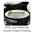 thumbnail image 2 of Tramontina Gourmet 10-Piece Heavy-Gauge Aluminum Porcelain Enamel Cookware Set, Cream Ceramic Interior, Oven-Safe, 2 of 7