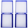 thumbnail image 3 of 2pcs Multi Slots Microscope Slide Box Slide Storage Holder Slide Storage Container, 3 of 8