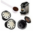 thumbnail image 3 of Cheers 3 Pcs Capsule Filtre à Café en Acier Inoxydable Rechargeable Réutilisable pour Nespresso, 3 of 8