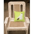 thumbnail image 2 of German Helmet Pigeon Green Fabric Decorative Pillow, 2 of 2