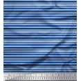 thumbnail image 1 of Soimoi Cotton Cambric Fabric Horizontal Stripe Fabric Prints by Yard 42 Inch Wide, 1 of 3