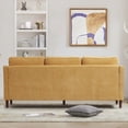 thumbnail image 6 of Modern 80.31'' Upholstered Sofa with Wooden Legs, 6 of 9
