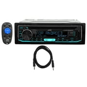 JVC KD-R690S 1-Din Car CD Receiver Stereo iPod Iheart Radio USB+Remote+AUX Cable