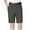 Dark Gray, variant on Mens Shorts High Waisted Straight Leg Loose Dressy Casual Outdoor Sports Half Pants with Pockets