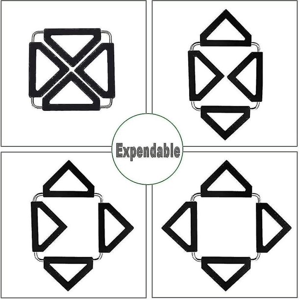 Salvamanteles, Exble Ant Kit Accesorios Silic Placemat (juego de 2) () Shibaod