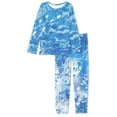 thumbnail image 4 of Renewold Ice Cake Women Pajama Sets Two-Piece Casual Loose Nightwear Long Sleeve Sleepwear Soft Pj Lounge Sets with Long Pants Size L, 4 of 5