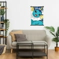 thumbnail image 5 of Vaporeon Poster Hanger Plastic Shaft Hanging Poster Wall Art Prints Canvas Decoration Artwork Gifts For Home Living Room Bedroom 16"X24", 5 of 7