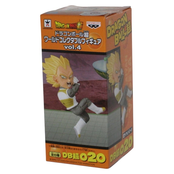 Dragon Ball Super Banpresto WCF Vol. 4 Super Saiyan Vegeta 3-Inch Figure DBS 020