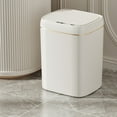 thumbnail image 7 of Smart Sensor Trash Can, Odor-Proof Kitchen Trash Can & Bathroom Garbage Bin with Lid, Auto-Open Small Trash Can for Home Office Bedroom Living Room, White - Xuniizn, 7 of 7