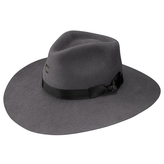 Charlie 1 Horse Women's Highway Wool Western Fashion Hat Grey Medium