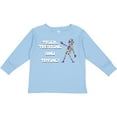 thumbnail image 3 of Inktastic Trick Treating and Trying Autism Awareness with Zombie Boys or Girls Long Sleeve Toddler T-Shirt, 3 of 5