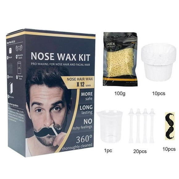 Nose Hair Waxing Kit