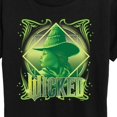 thumbnail image 3 of Wicked - Elphaba Close Up Logo - Women's Short Sleeve Graphic T-Shirt, 3 of 5