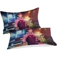 thumbnail image 2 of Cyberpunk Bedding Set (Soft Microfibre) with Duvet Cover and Zipper Closure (Single Bedding Set), 2 of 5