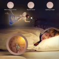 thumbnail image 2 of Kids Students Non Ticking Alarm Clock with Night Light Clock Bedroom Analog Cute Drawing Battery Powered, 2 of 5