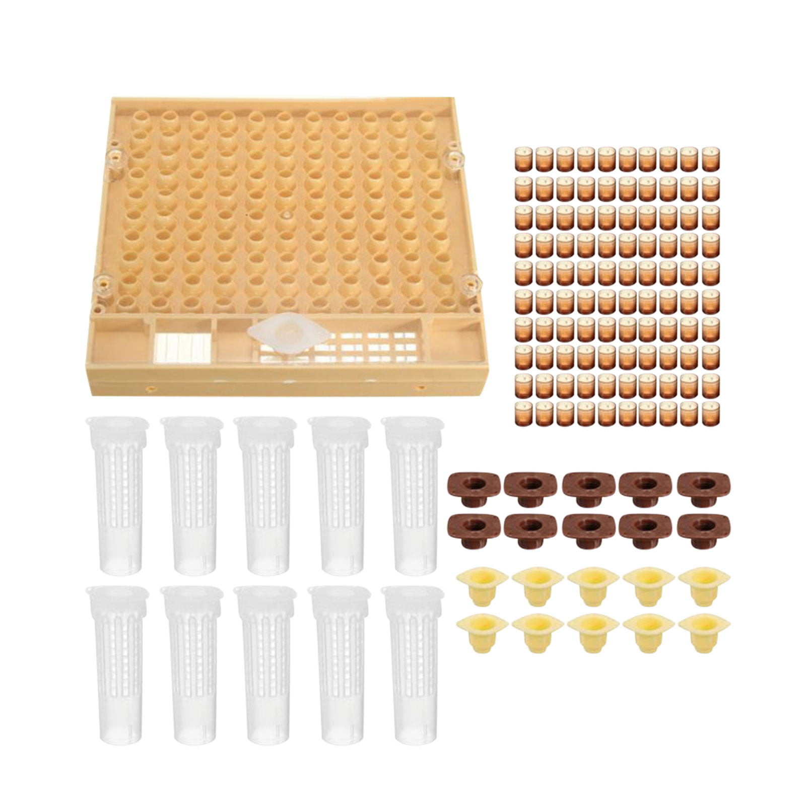 Bee Queen Rearing Cupkit Complete Box Beekeeping Cage Cell Cup Kit 